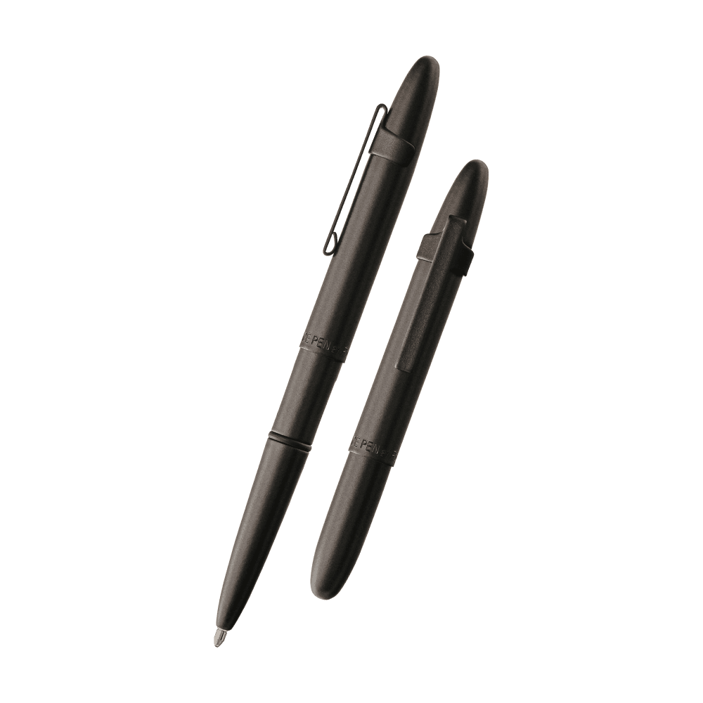 Bullet Pen with Clip (matte black)