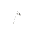 Fisher Bullet Pen Spare Clip - Chrome | Ships Within New Zealand