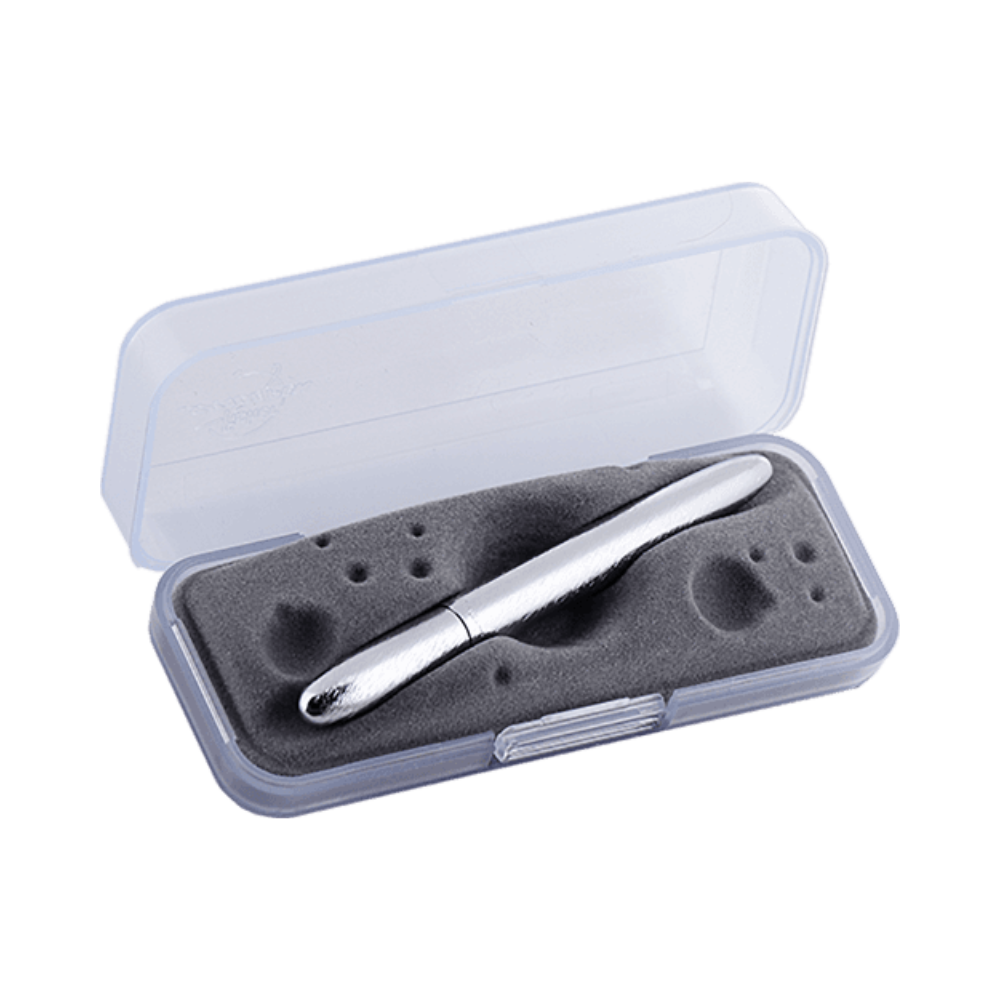 Bullet Pen with Clip (brushed chrome)