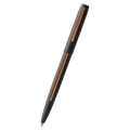 Fisher Cap-O-Matic Pen - Matte Black with Orange Line | Ships Within New Zealand