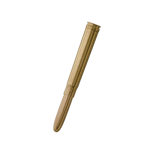 Fisher .375 Bullet Space Pen - Brass Finish with cap on | Ships Within New Zealand