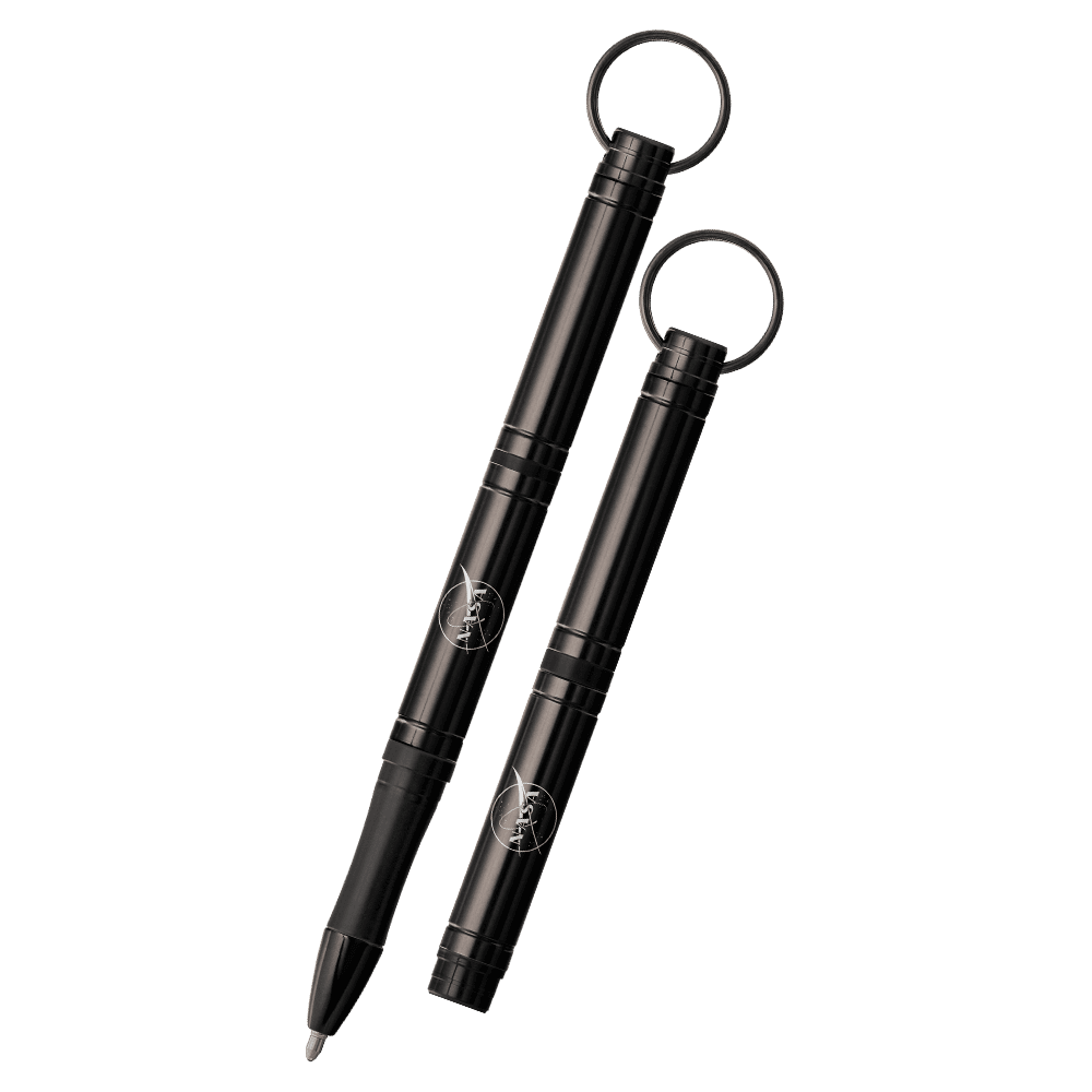 Backpacker Pen w Key Chain (black NASA logo)