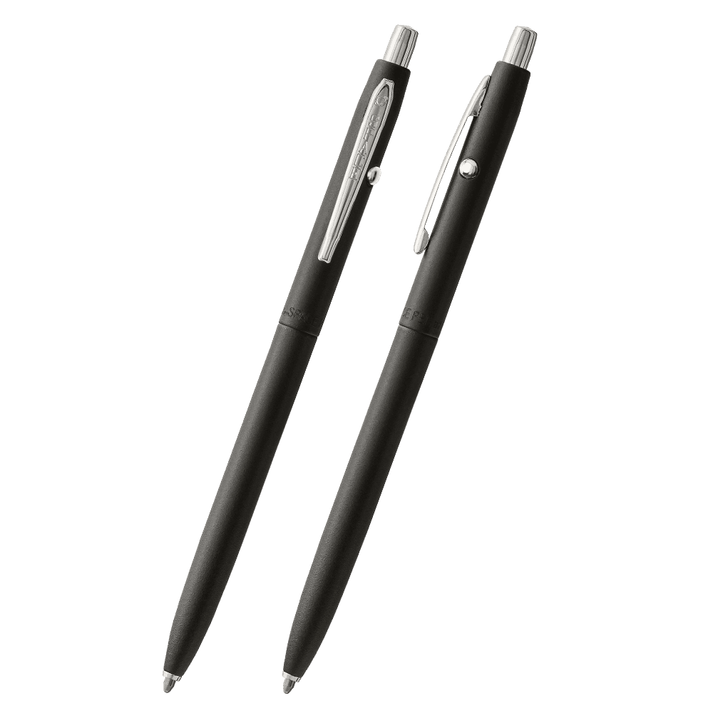 Shuttle Space Pen (matte black & chrome)